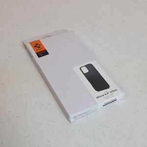 Spigen Black Liquid Air Case for iPhone 6.9" (2024)